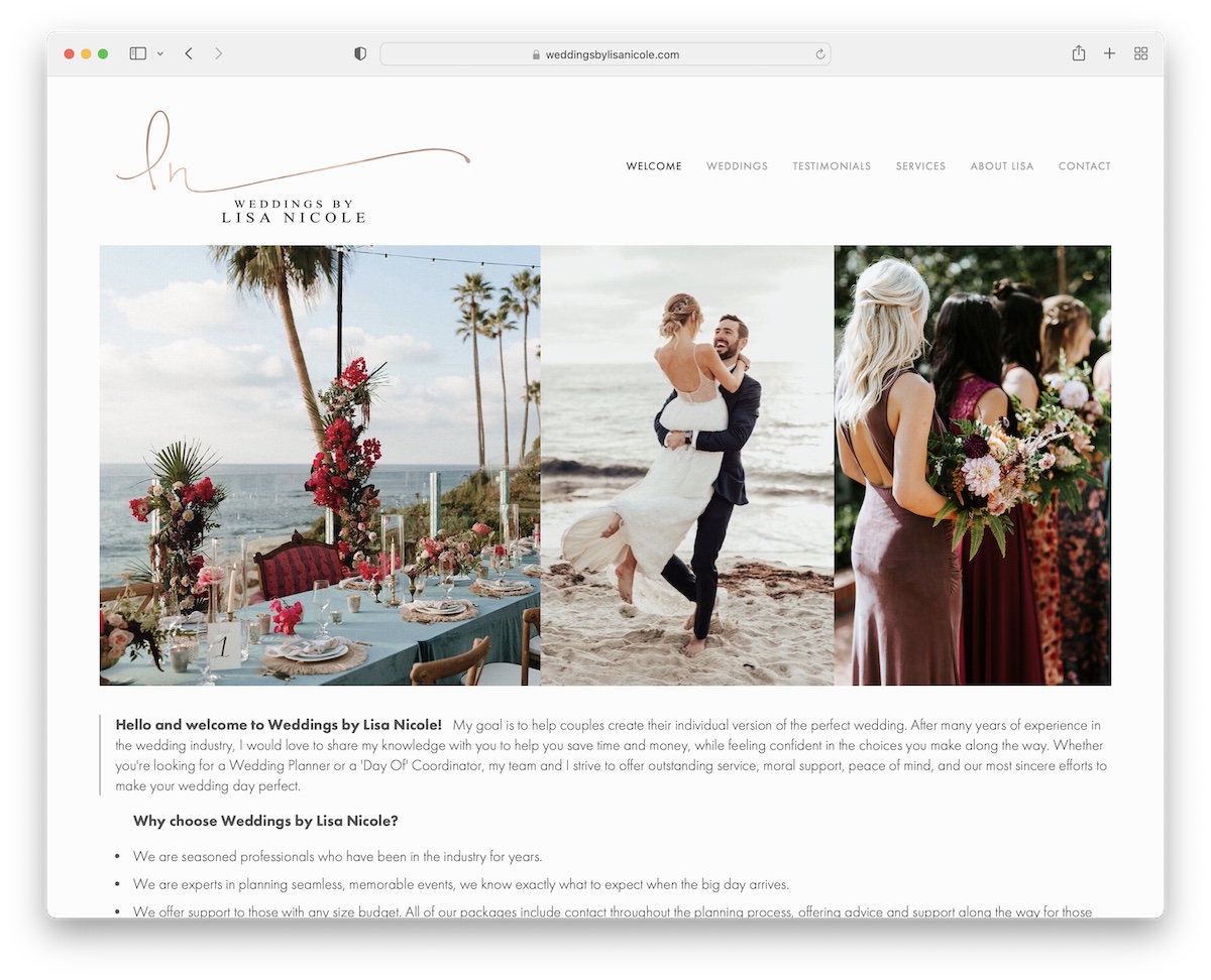 Wedding Websites